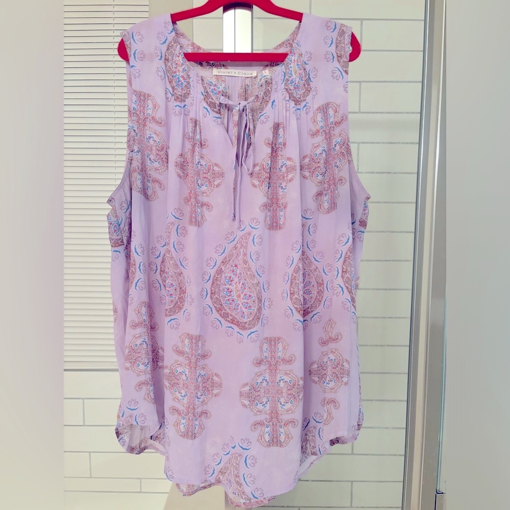 COPY - Violet + Claire sleeveless blouse